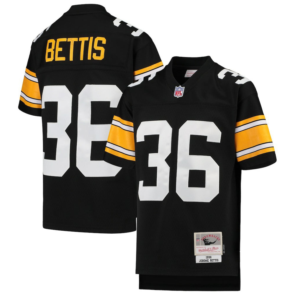 NFL Pittsburgh Steelers Jerome Bettis  Youth 1996 Legacy Retired Player Jersey