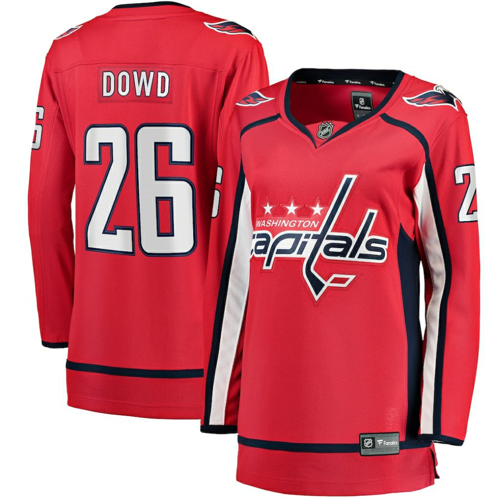Nic Dowd Washington Capitals Fanatics Women's Home Breakaway Player Jersey