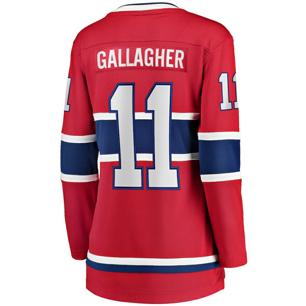 Brendan Gallagher Montreal Canadiens Fanatics Women's Home Breakaway Player Jersey