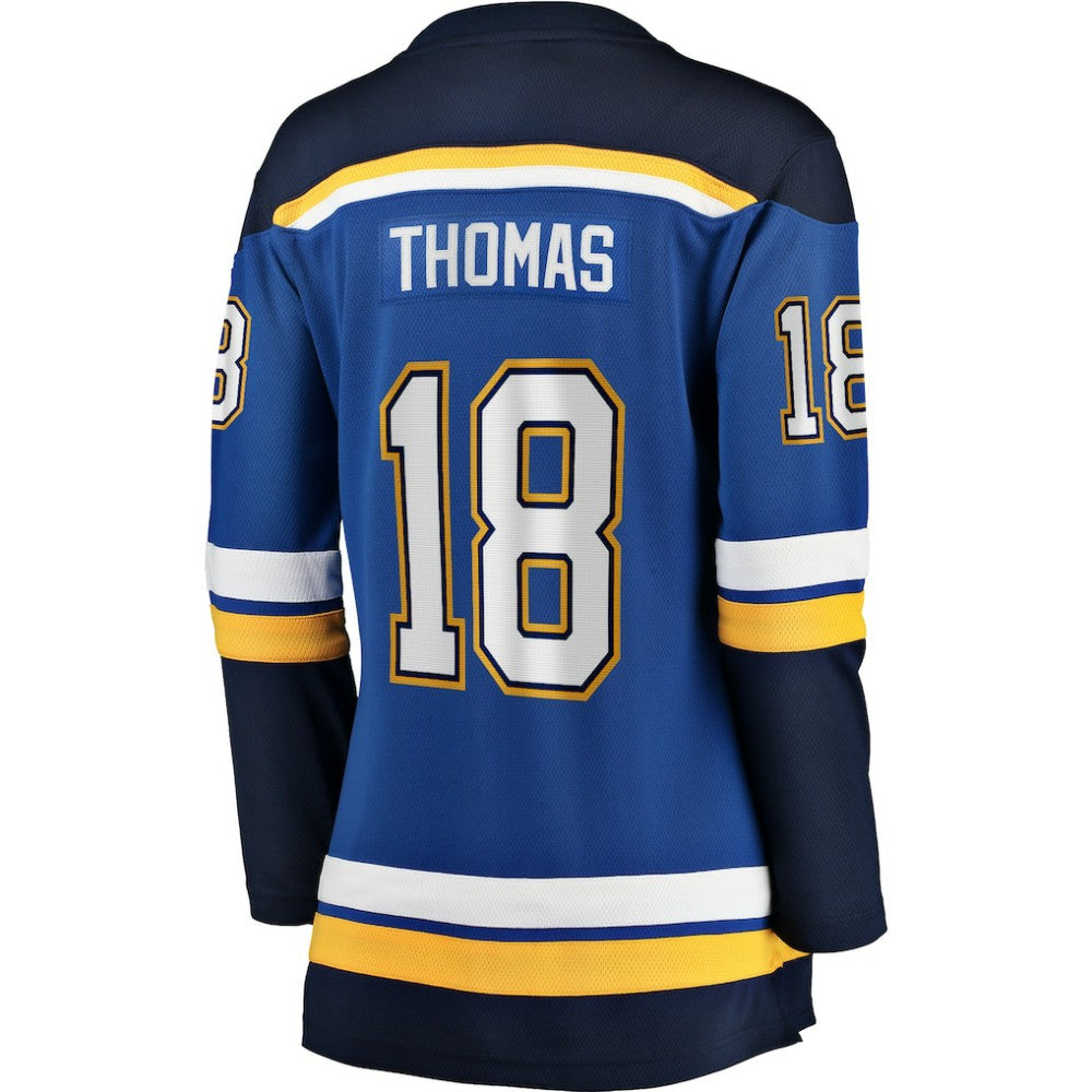 Robert Thomas St. Louis Blues Fanatics Women's Home Breakaway Player Jersey