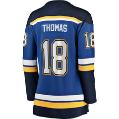 Robert Thomas St. Louis Blues Fanatics Women's Home Breakaway Player Jersey