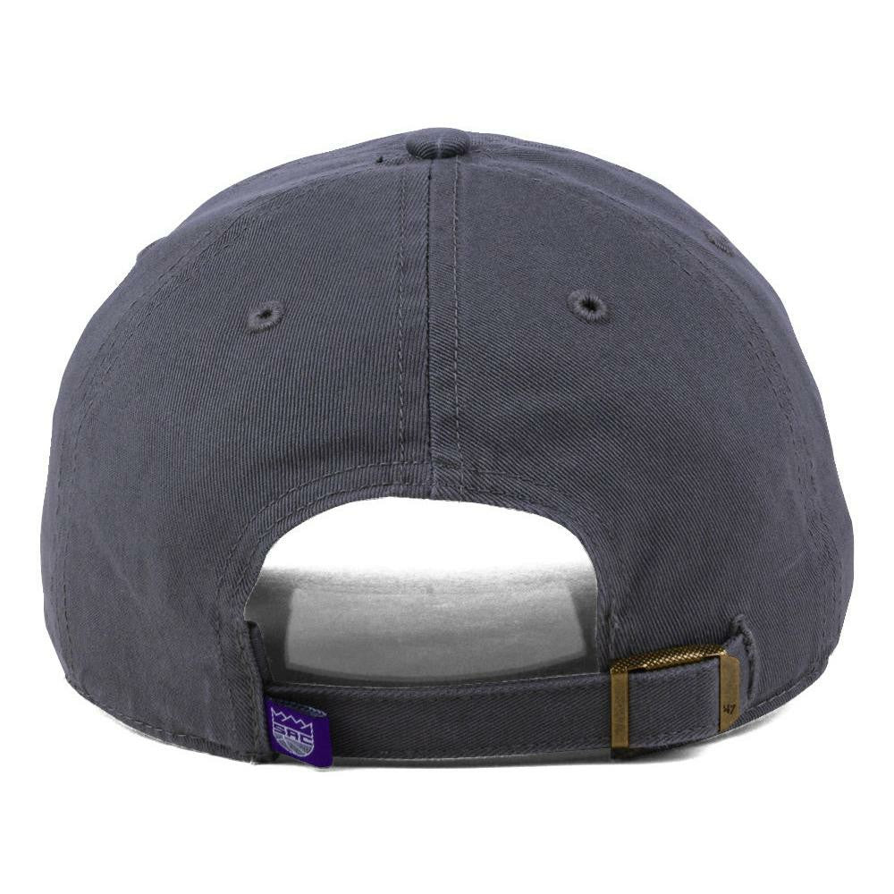 Sacramento Kings '47 Core Logo Clean Up Adjustable Hat - Gray | 47 brand for sale