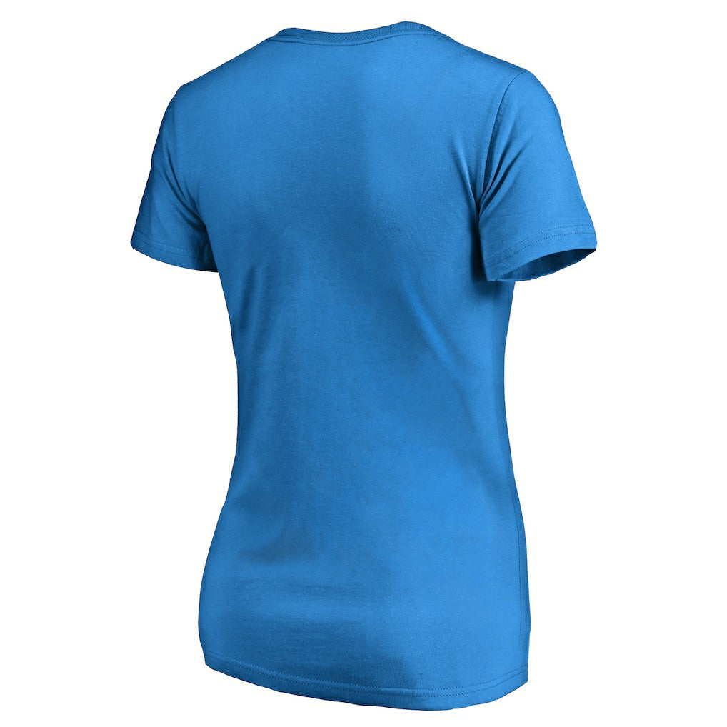 NFL Los Angeles Chargers Women's Hometown Collection LA Football V-Neck T-Shirt