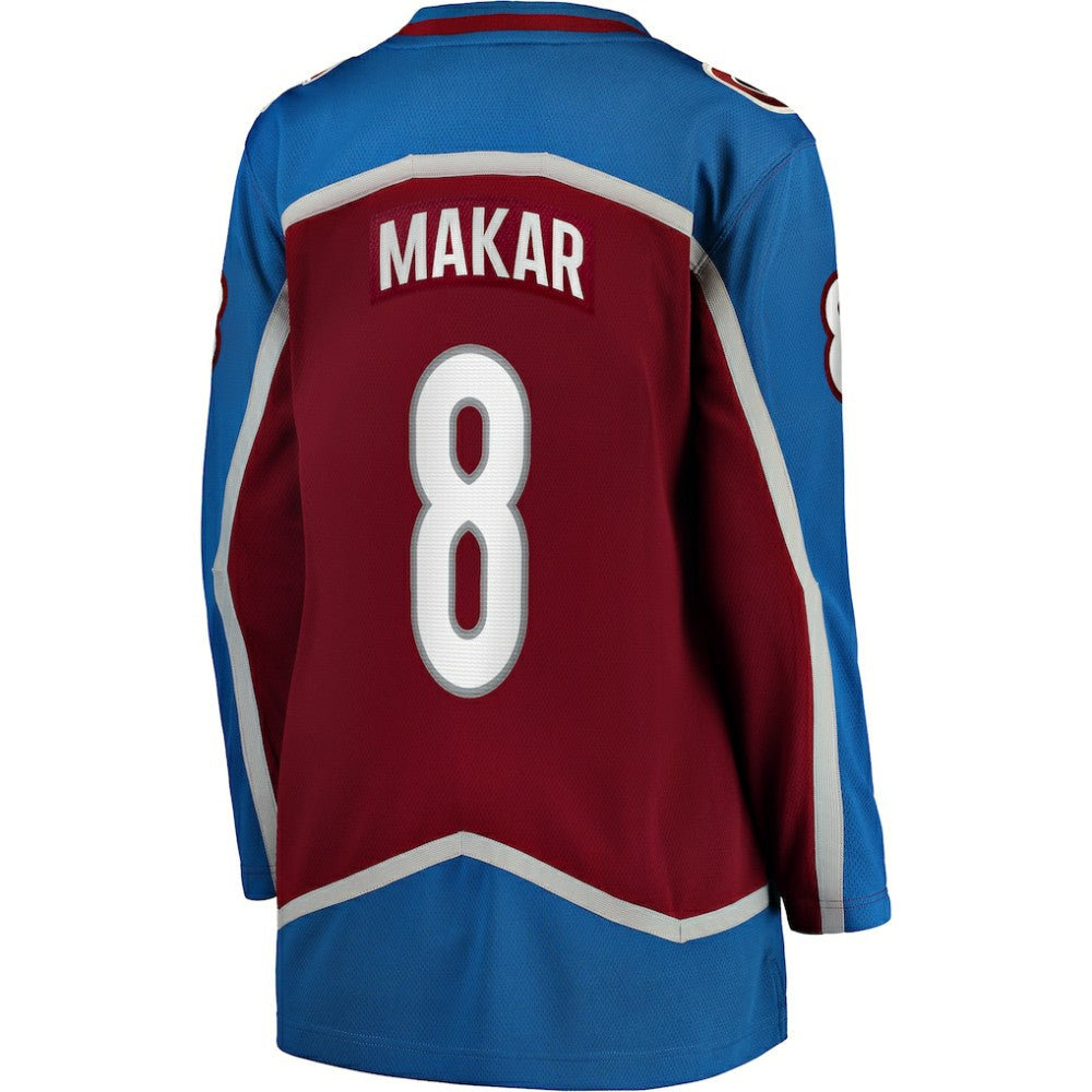 Cale Makar Colorado Avalanche Fanatics Women's Home Breakaway Player Jersey