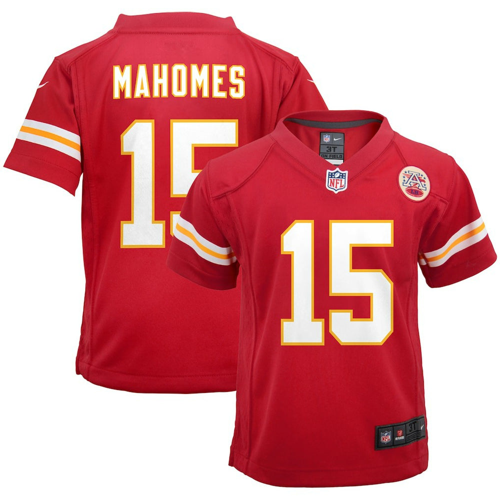NFL Kansas City Chiefs Patrick Mahomes  Preschool Game Jersey