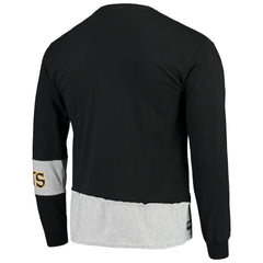 NFL New Orleans Saints Refried Apparel Sustainable Upcycled Angle Long Sleeve T-Shirt