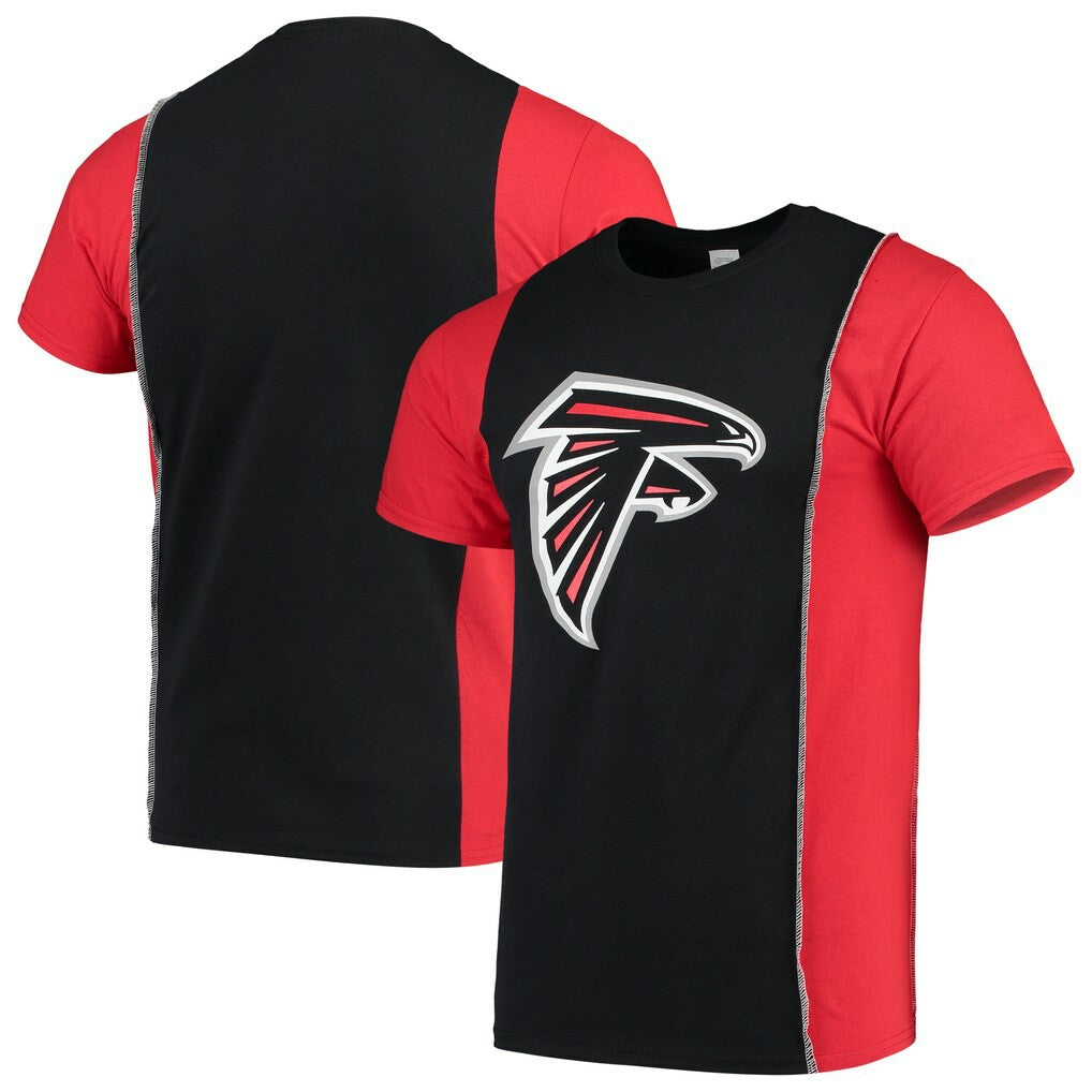 NFL Atlanta Falcons Refried Apparel Sustainable Upcycled Split T-Shirt