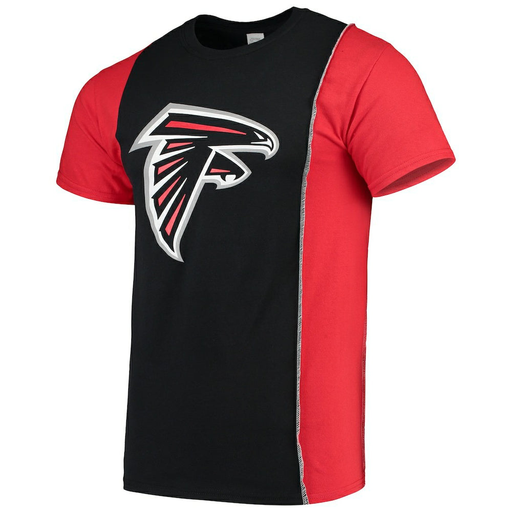 NFL Atlanta Falcons Refried Apparel Sustainable Upcycled Split T-Shirt