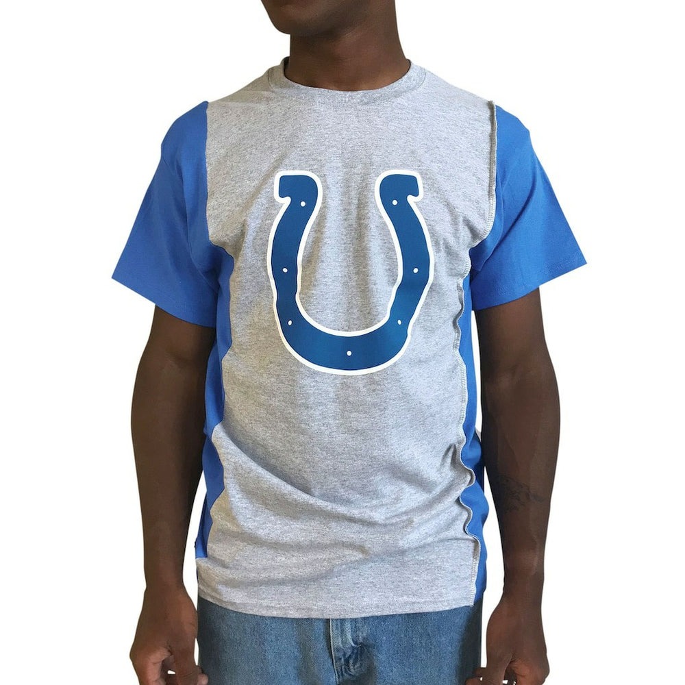 NFL Indianapolis Colts Refried Apparel Sustainable Upcycled Split T-Shirt