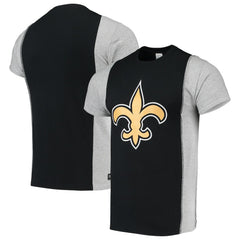NFL New Orleans Saints Refried Apparel Sustainable Upcycled Split T-Shirt