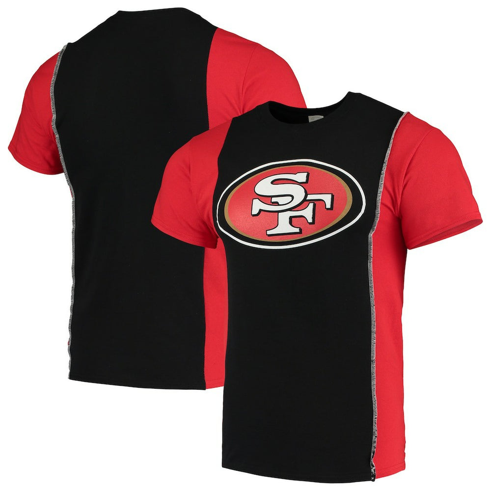 NFL San Francisco 49ers Refried Apparel Sustainable Upcycled Split T-Shirt
