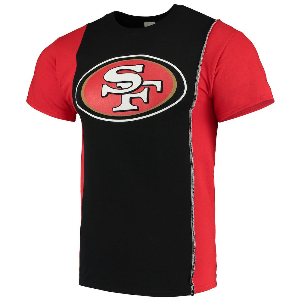 NFL San Francisco 49ers Refried Apparel Sustainable Upcycled Split T-Shirt