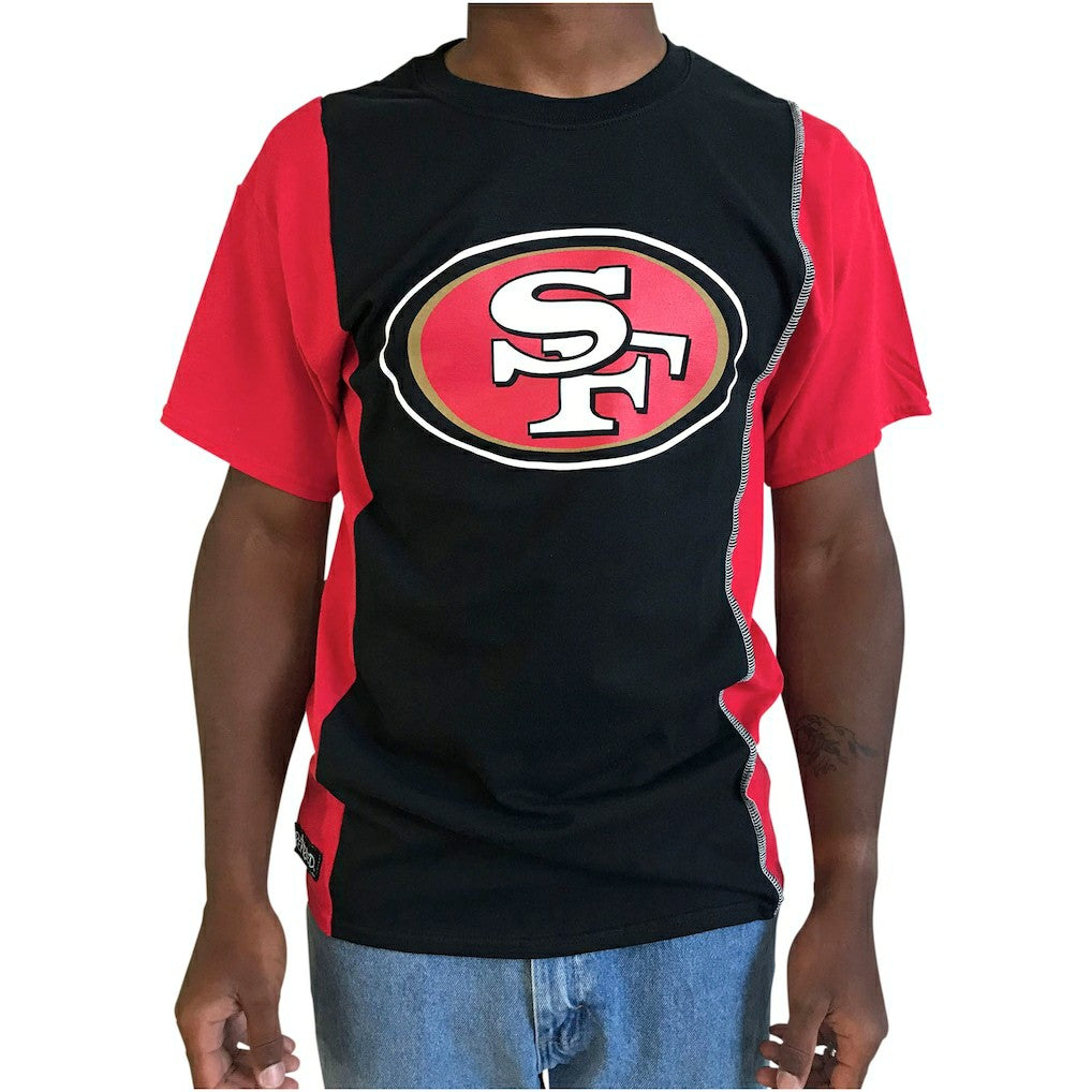 NFL San Francisco 49ers Refried Apparel Sustainable Upcycled Split T-Shirt