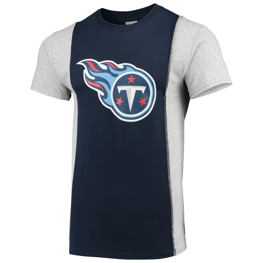 NFL Tennessee Titans Refried Apparel Sustainable Upcycled Split T-Shirt