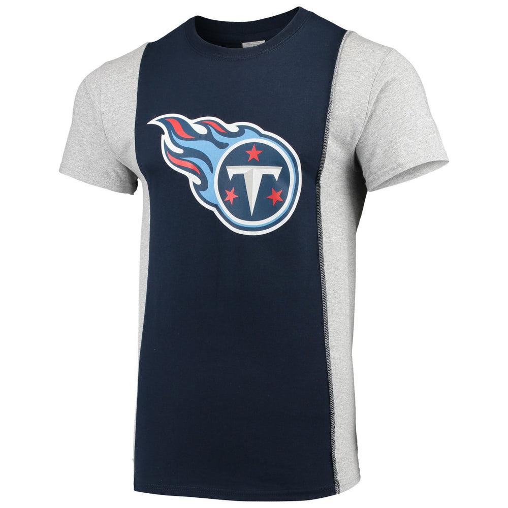 NFL Tennessee Titans Refried Apparel Sustainable Upcycled Split T-Shirt