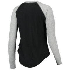 NFL New Orleans Saints Touch Women's Waffle Raglan Lightweight Long Sleeve T-Shirt