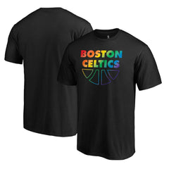 Boston Celtics Team Pride Wordmark T-Shirt - Black shop