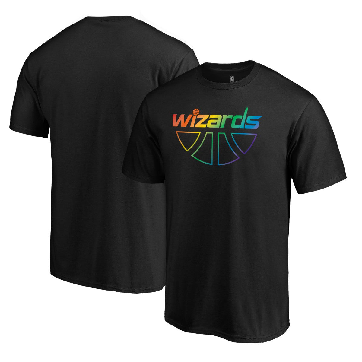 Washington Wizards Team Pride Wordmark T-Shirt - Black outlet