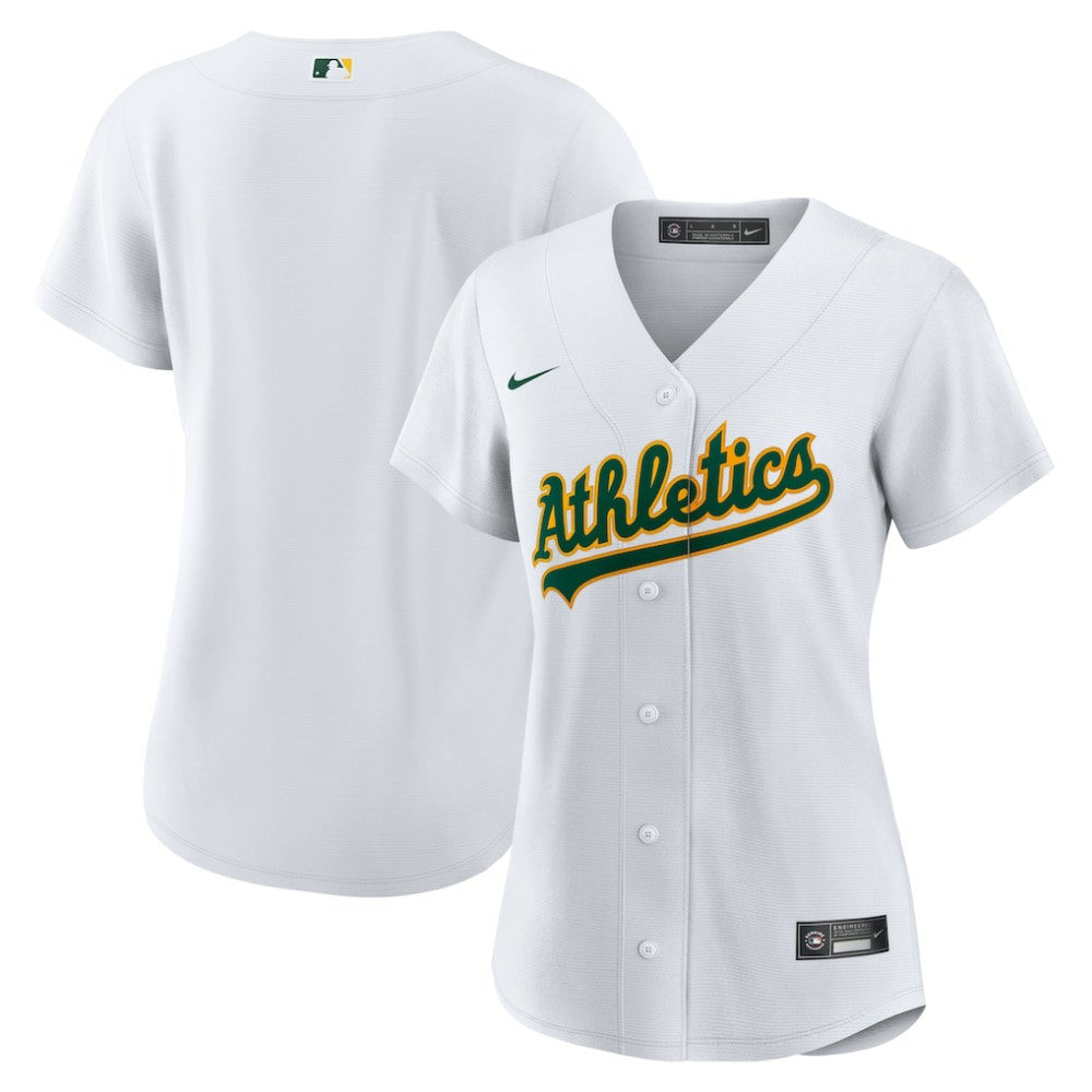 Athletics Women's Home Replica Team Jersey - White | Nike