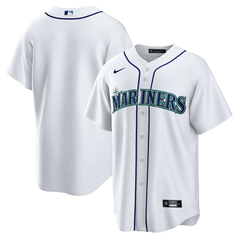 Seattle Mariners Home Replica Team Jersey - White | Nike