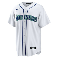 Seattle Mariners Home Replica Team Jersey - White | Nike