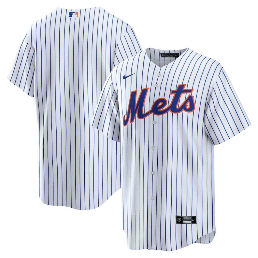 New York Mets Home Replica Team Jersey - White | Nike
