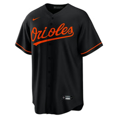 Baltimore Orioles Alternate Replica Team Jersey - Black | Nike