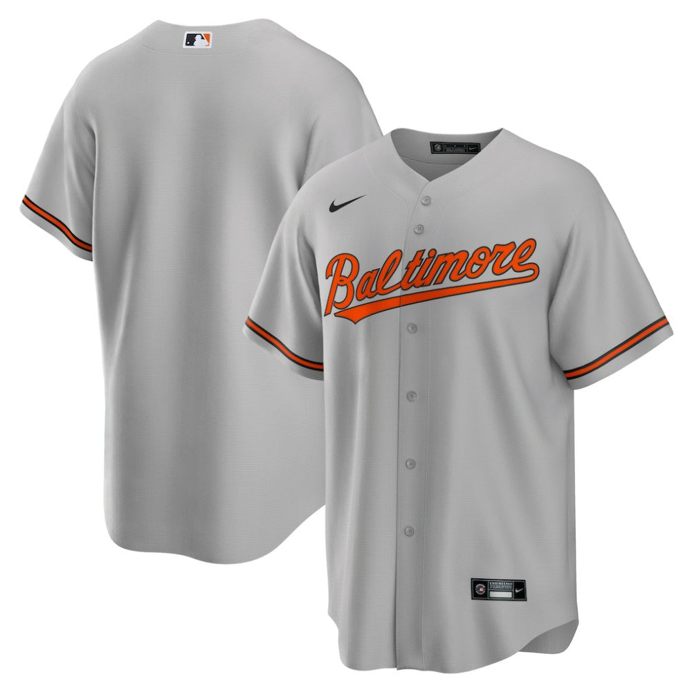 Baltimore Orioles Road Replica Team Jersey - Gray | Nike