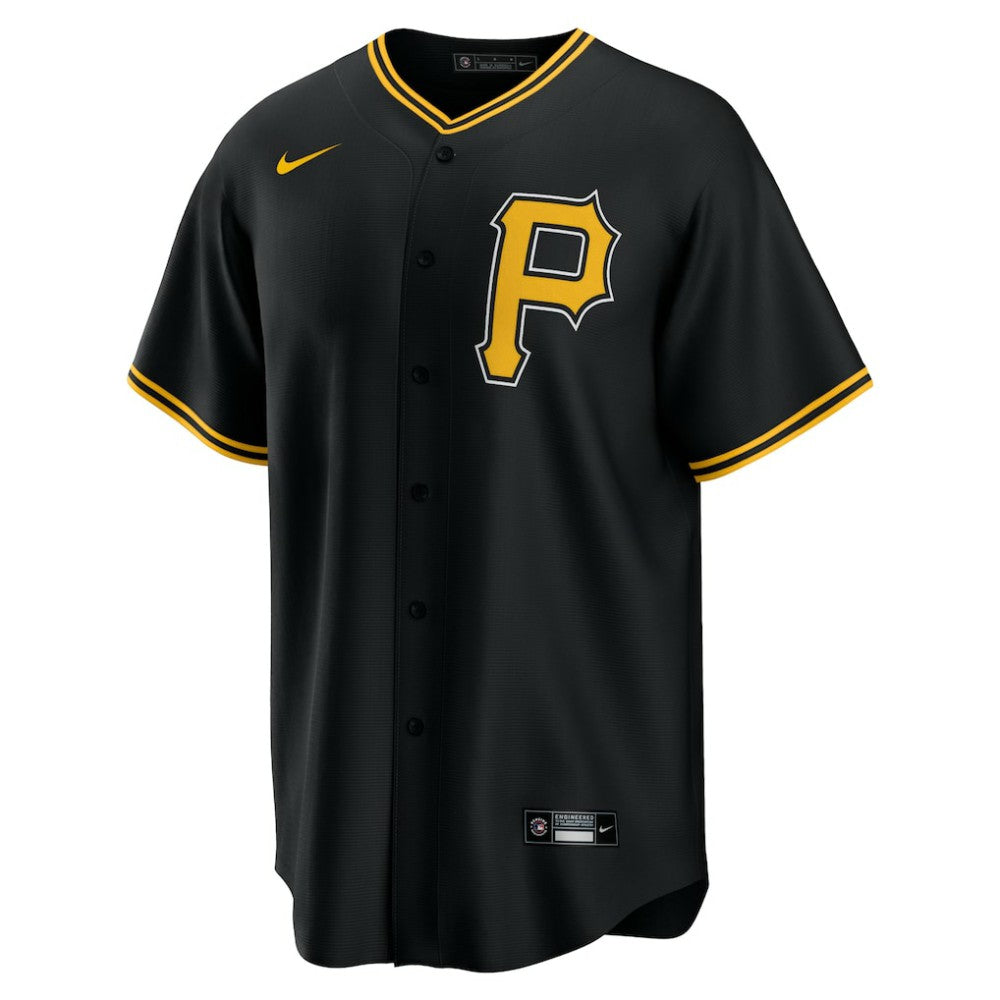 Pittsburgh Pirates Alternate Replica Team Jersey - Black | Nike