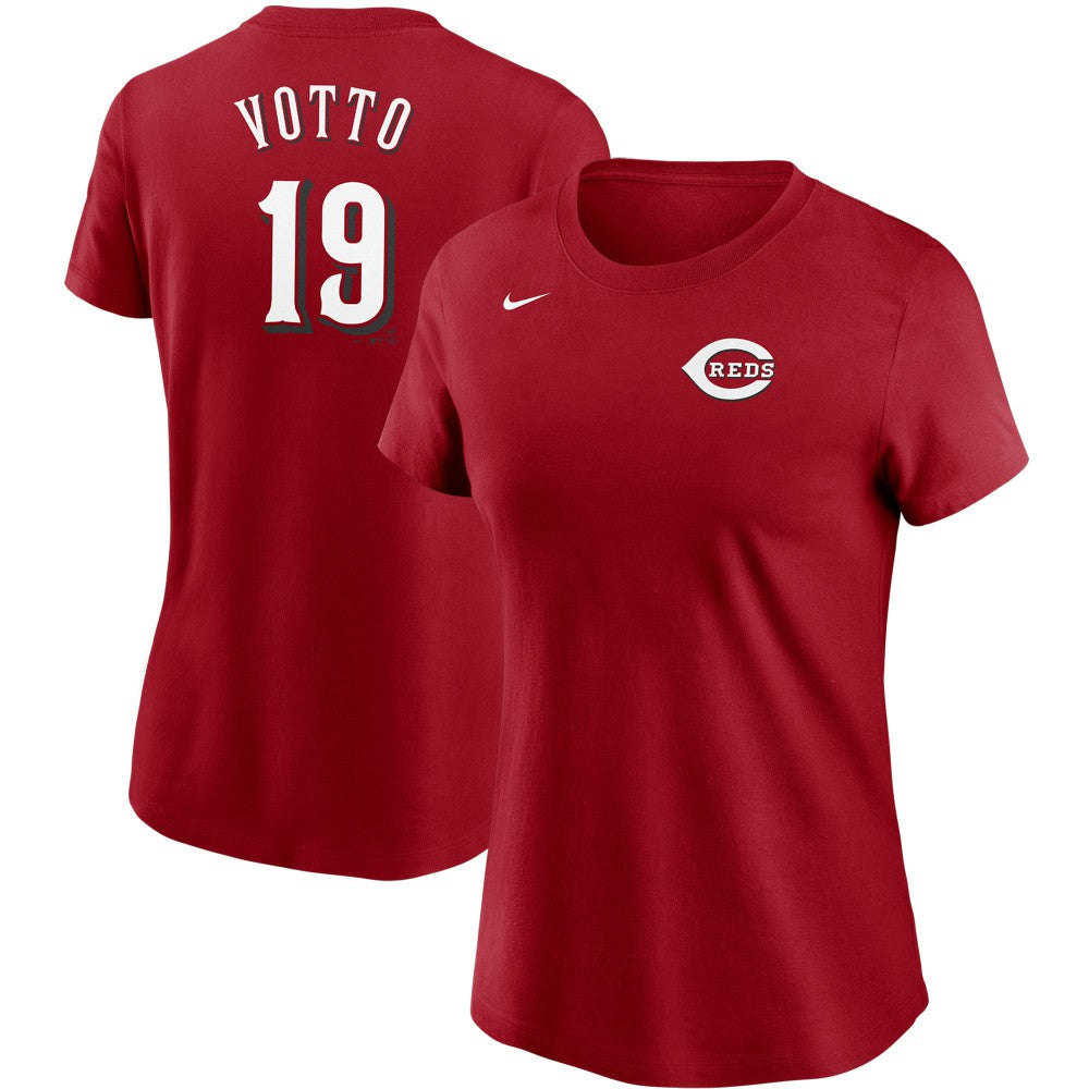 Joey Votto Cincinnati Reds Women's Name & Number T-Shirt - Red | Nike