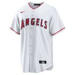 Mike Trout Los Angeles Angels Home Replica Player Name Jersey - White | Nike