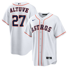 Jose Altuve Houston Astros Home Replica Player Name Jersey - White | Nike