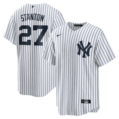 Giancarlo Stanton New York Yankees Home Replica Player Name Jersey - White | Nike