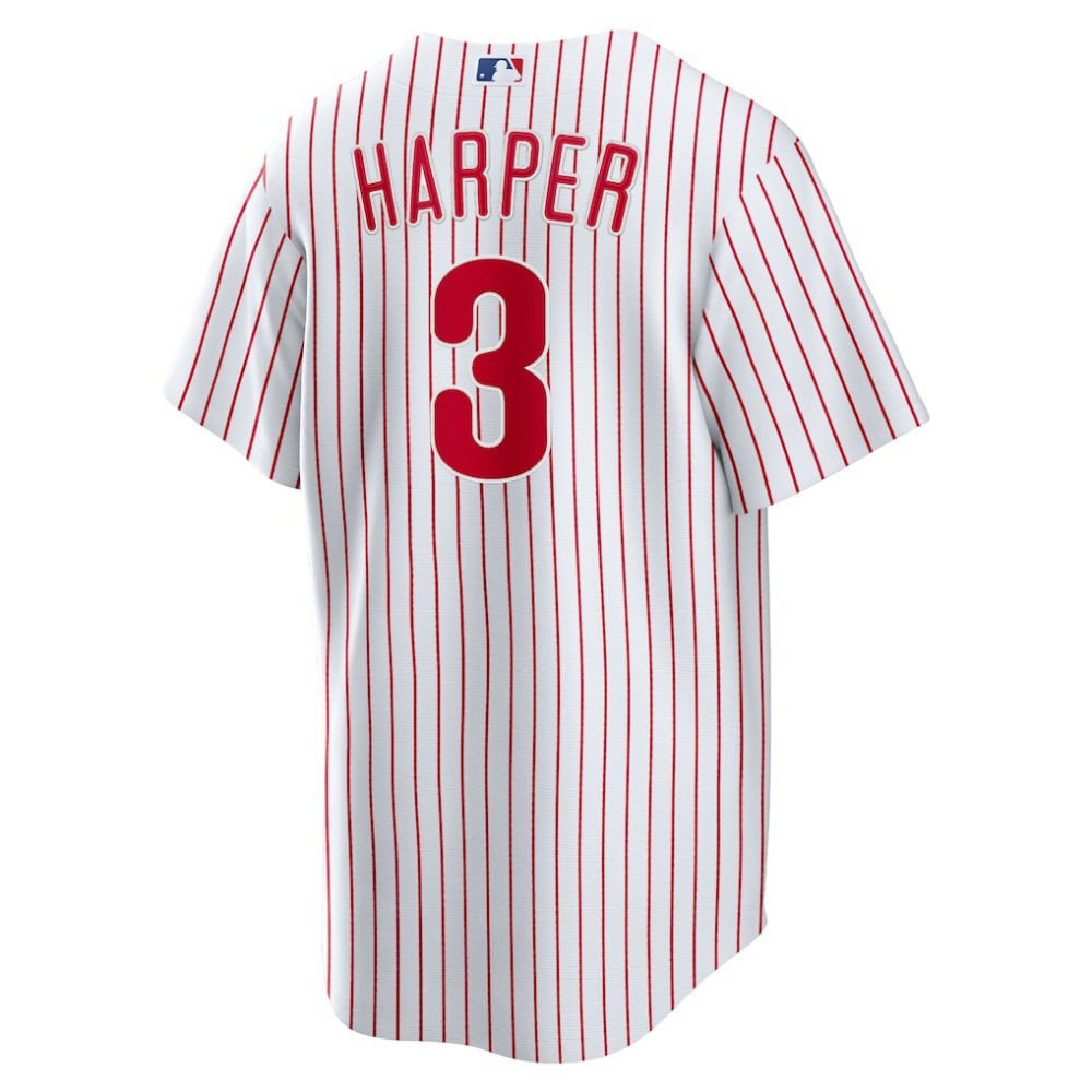 Bryce Harper Philadelphia Phillies Home Replica Player Name Jersey - White | Nike