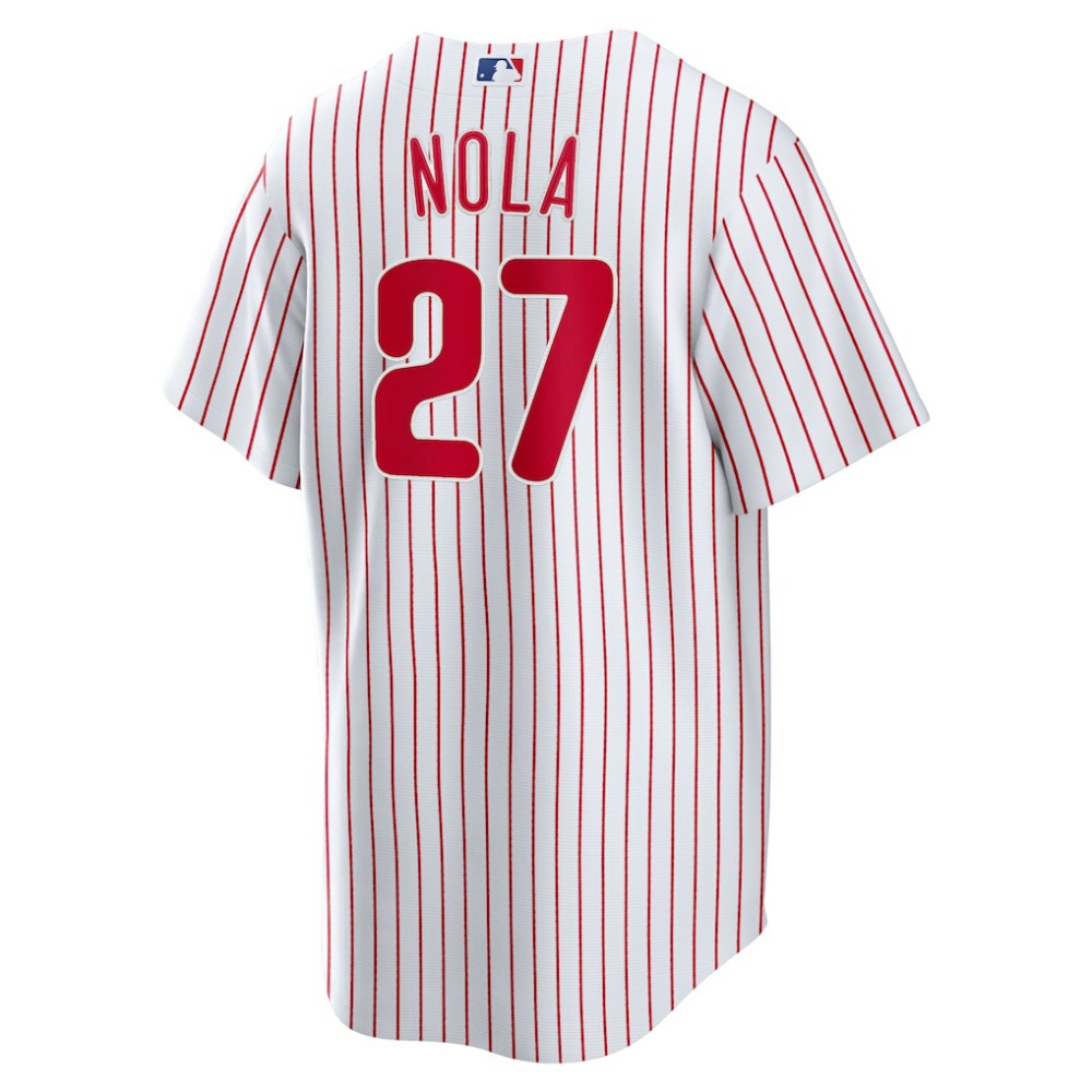 Aaron Nola Philadelphia Phillies Home Replica Player Name Jersey - White | Nike