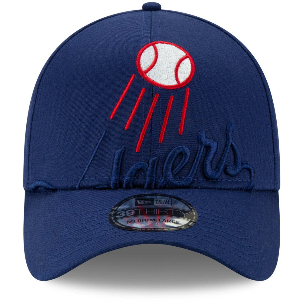 Los Angeles Dodgers Logo Elements 39THIRTY Flex Hat - Royal | New Era