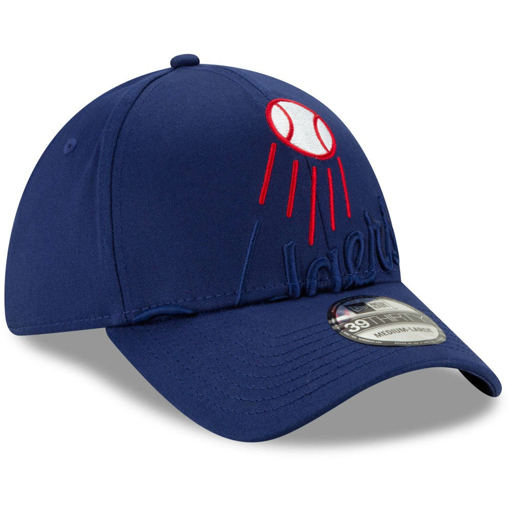 Los Angeles Dodgers Logo Elements 39THIRTY Flex Hat - Royal | New Era