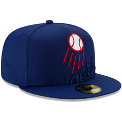 Los Angeles Dodgers Logo Elements 59FIFTY Fitted Hat - Royal | New Era