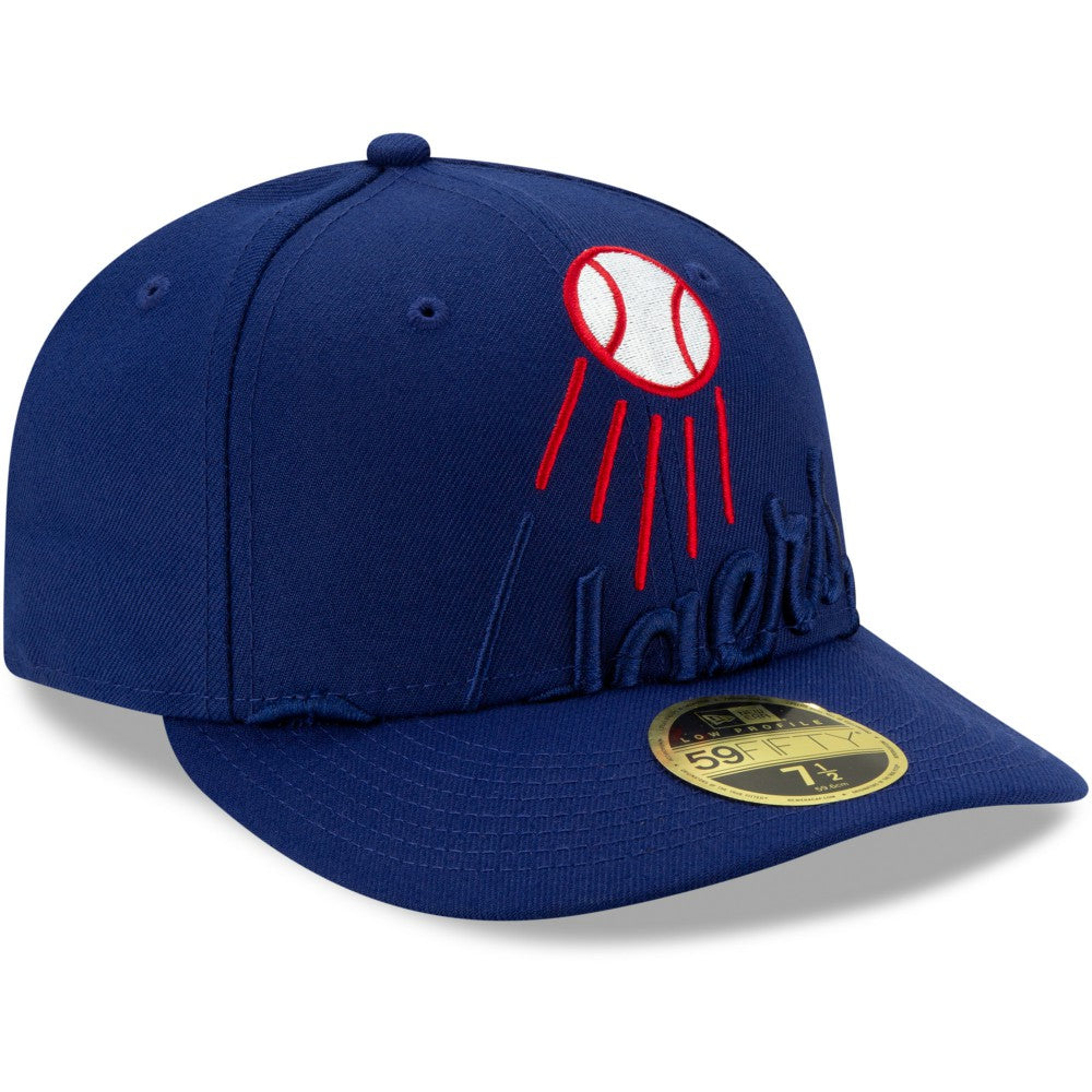 Los Angeles Dodgers Logo Elements Low Profile 59FIFTY Fitted Hat - Royal | New Era