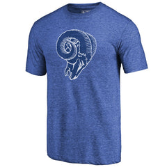 NFL Los Angeles Rams Greatest Dad Retro Tri-Blend T-Shirt