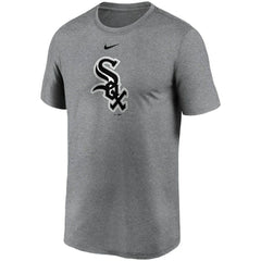Chicago White Sox Team Large Logo Legend Performance T-Shirt - Gray | Nike