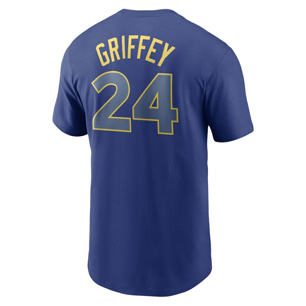 Ken Griffey Jr. Seattle Mariners Cooperstown Collection Name & Number T-Shirt - Royal | Nike
