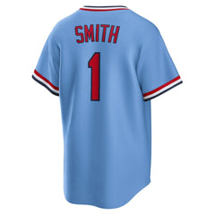 Ozzie Smith St. Louis Cardinals Road Cooperstown Collection Player Jersey - Light Blue | Nike