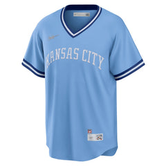 George Brett Kansas City Royals Road Cooperstown Collection Player Jersey - Light Blue | Nike