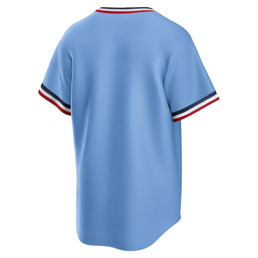 Minnesota Twins Road Cooperstown Collection Team Jersey - Light Blue | Nike