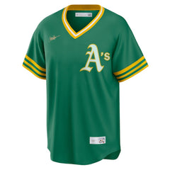 Athletics Road Cooperstown Collection Team Jersey - Kelly Green | Nike