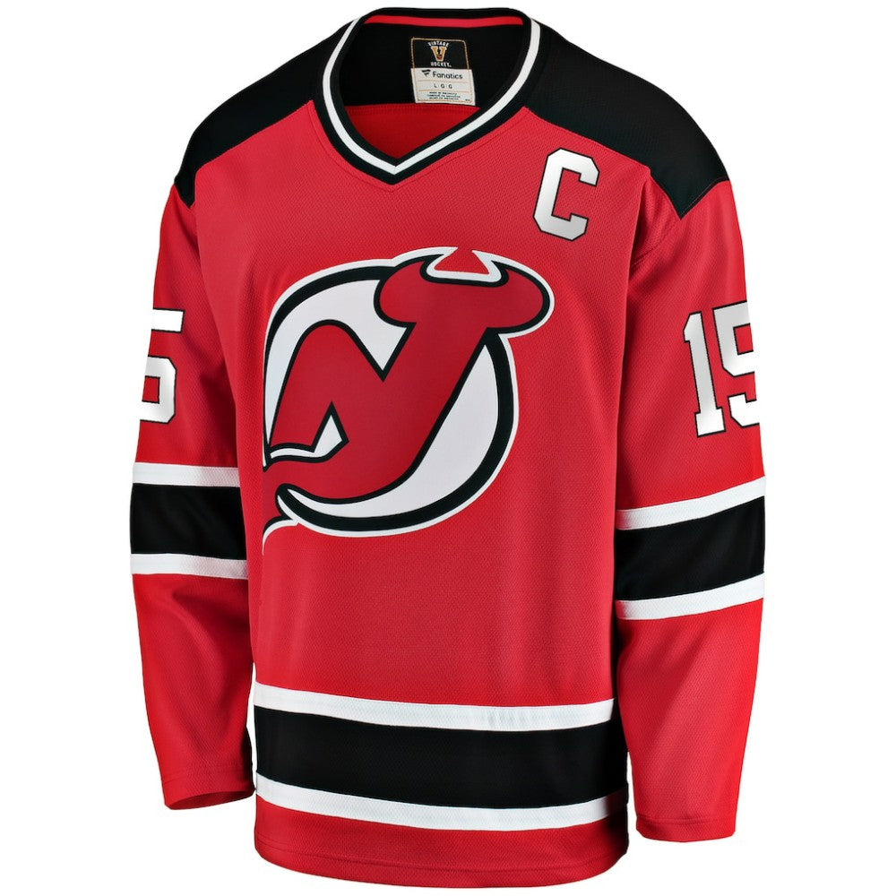 Jamie Langenbrunner New Jersey Devils Fanatics Premier Breakaway Retired Player Jersey