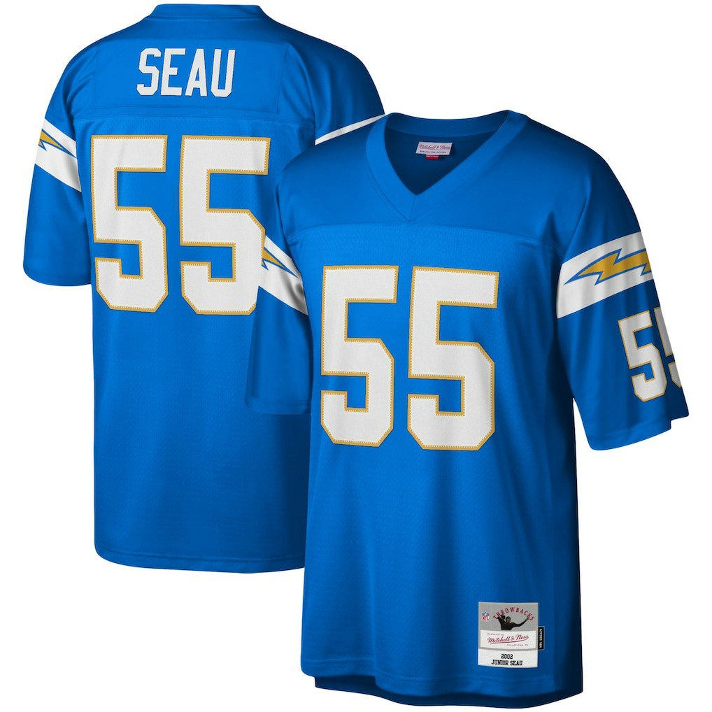 NFL Los Angeles Chargers Junior Seau  Legacy Replica Jersey
