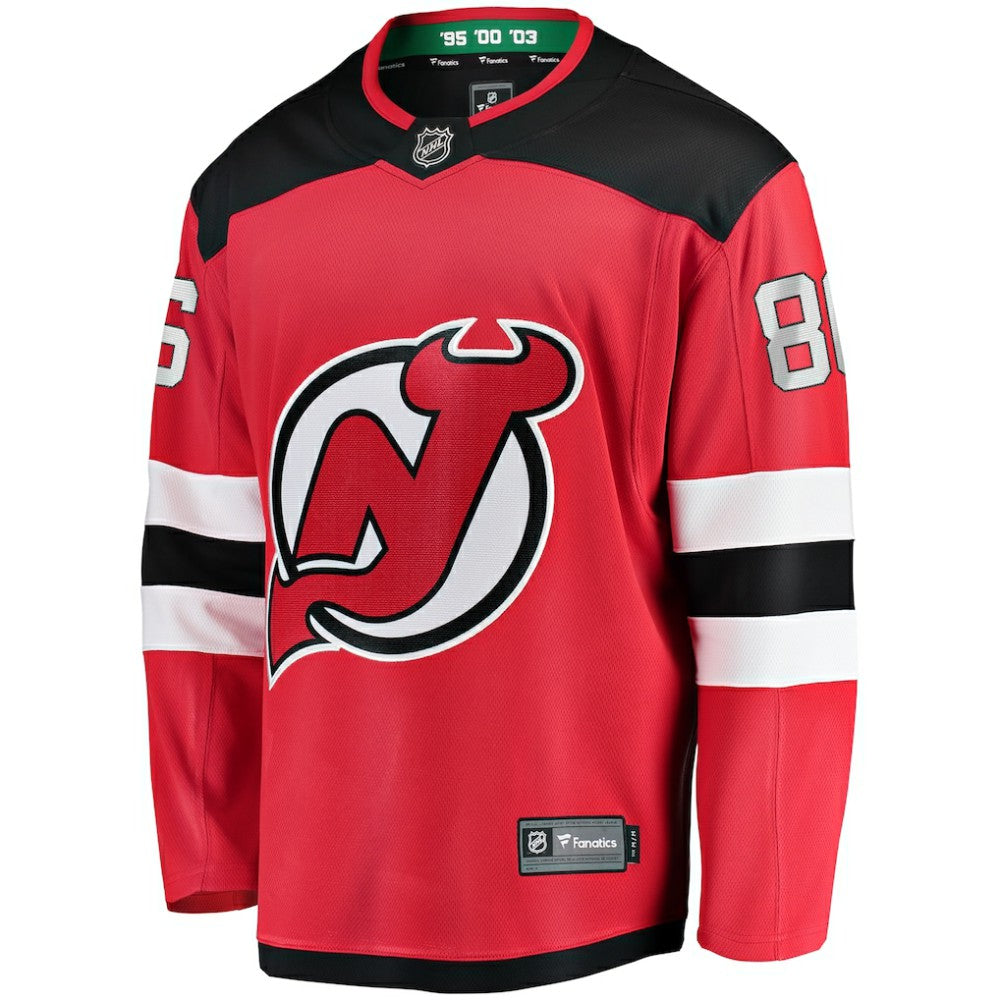 Jack Hughes New Jersey Devils Fanatics Breakaway Player Jersey