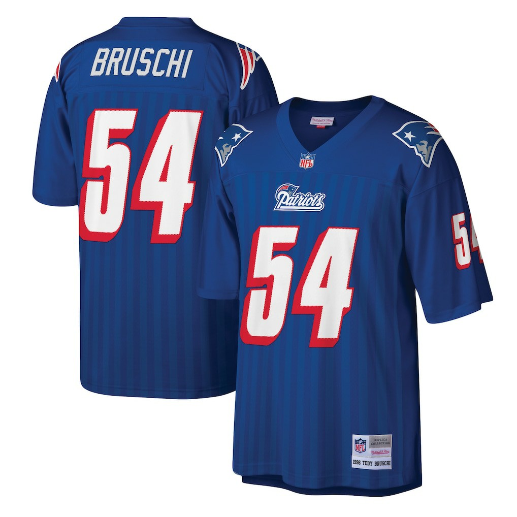 NFL New England Patriots Tedy Bruschi  Legacy Replica Jersey